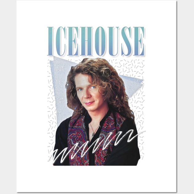 Icehouse - Vintage Look Fan Art Design Wall Art by DankFutura